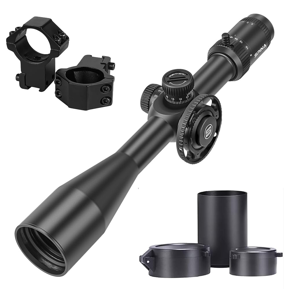 Amazon.co.jp: SPINA OPTICS ライフルスコープ WolfChase 6-24x50 FFP