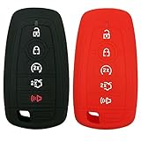 Coolbestda 2Pcs Rubber Key Fob Protector Case Keyless Entry Holder Cover Skin Jacket for 2018 2019...