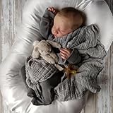 CHAREX Reborn Baby Dolls - 18 inch Realistic Baby Doll Boy Real Life Baby Dolls Lifelike Newborn Baby Real Looking Birthday Gift Toy with Full Accessories for Age 3+