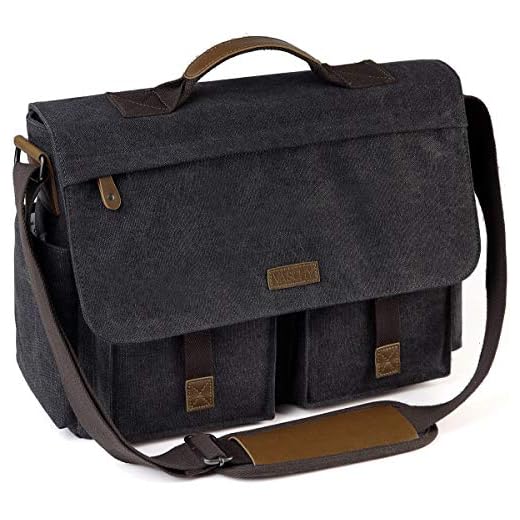 How to attach peak design clip to messenger bag VASCHY Vintage Men's Messenger Bag