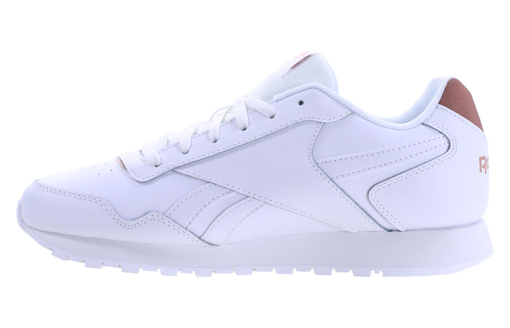 Reebok Royal Glide Sneaker, FTWWHT/FTWWHT/ROSGOL, 36 EU, Ftwwht Ftwwht Rosgol, 3 UK