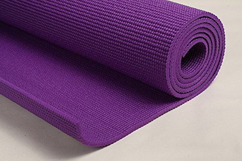 Vrct 4mm Thick PVC Yoga Mat for Men |Women |Extra Large Size(Color May Vary) 1