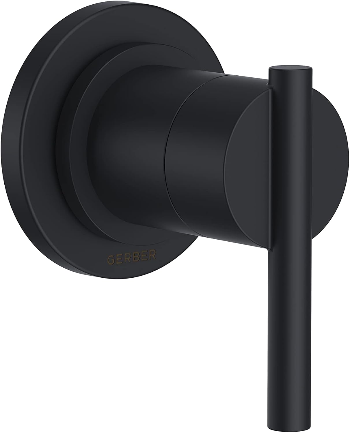 Parma 1H Trim Kit for 3/4 Volume Control & 3-Port/2-Outlet Shower Diverter & 4-Port/3-Outlet Shower Diverter Satin Black