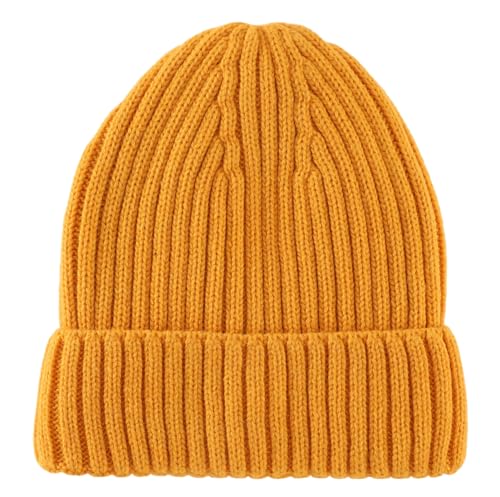 Image of Connectyle Fleece Lined Cuffed Beanie Hat for Men Women Knitted Winter Wool Beanies Skull Cap Warm Watch Hat