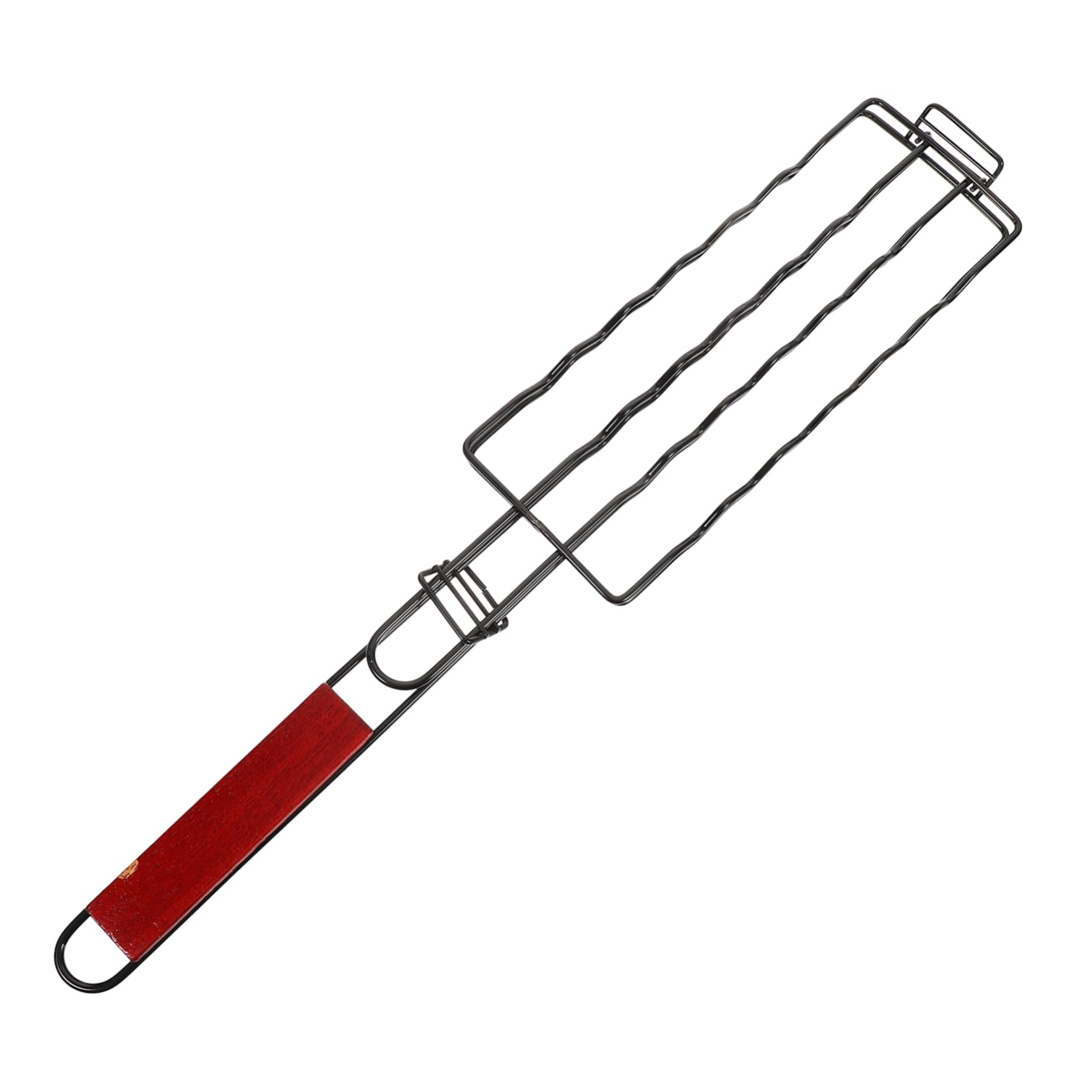 Balacoo Hot Dog Grill Basket Sausage Grill Rack Bbq Clip Funny Hot Dog Grilling Rack for Bbq Easy Cleaning Efficient Cooking