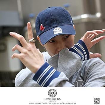 Amazon.co.jp: [フォーティセブン] 帽子 47 キャップ レッドソックス