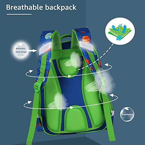 Kids Rolling Rugzakken Trolley Primaire Schooltas Set 3 in 1 met Lunch Bag Potlood Case voor Jongens Meisjes Tieners… - Image 7