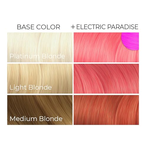 Image of ARCTIC FOX Semi-Permanent Hair Dye - Electric Paradise UV - 2 x 8 oz