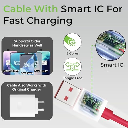 Image of UltraProlink Boost 100SVC|100W SUPERVOOC Charger with Type-C Cable| Compatible with Oneplus, Oppo, Realme, Redmi,Xiaomi|1m USB A-C TPE Cable| Supports Dash, Warp, Vooc, SuperVooc,Dart|UM1201|White