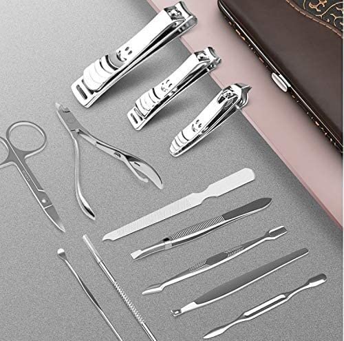 Zestaw do manicure pedicure profesjonalny zestaw do pielęgnacji stóp 1 zestaw obcinacz do paznokci ze stali nierdzewnej trymer zestaw do pielęgnacji uszu zestaw do manicure Pedicure Toe Nail Art Bea