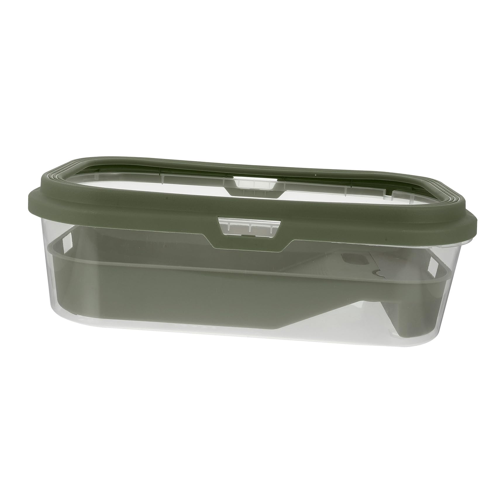Aquarium pour Tortue en Plastique Vert avec Terrasse et Rampe | Boîte D’élevage, Dispositif de Changement D’eau, Nettoyage Facile, Adapté au Lézard la Tortue