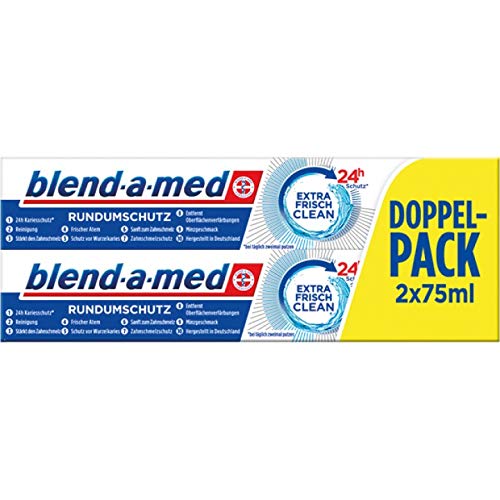 Blend-a-med All-Round Protection Extra Fresh Clean Toothpaste (1 x 2 x 75 ml)