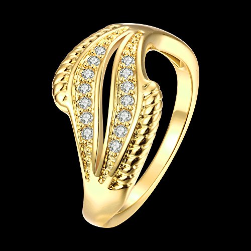 Yellow Chimes Golden Curve Zircon Women YELLOW CHIMES Amazon.in Fashion