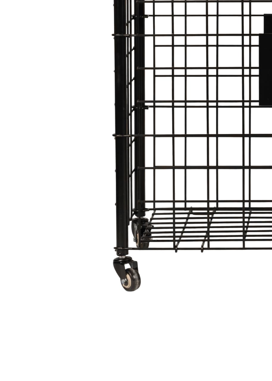 Etoile Cesto Portapalloni Ball Cart per Zeus Sport Calcio Calcetto Relax Fitness Palestra Training Allenamento Pallone Palloni Ruote Trasporto Carrello Partita Gara