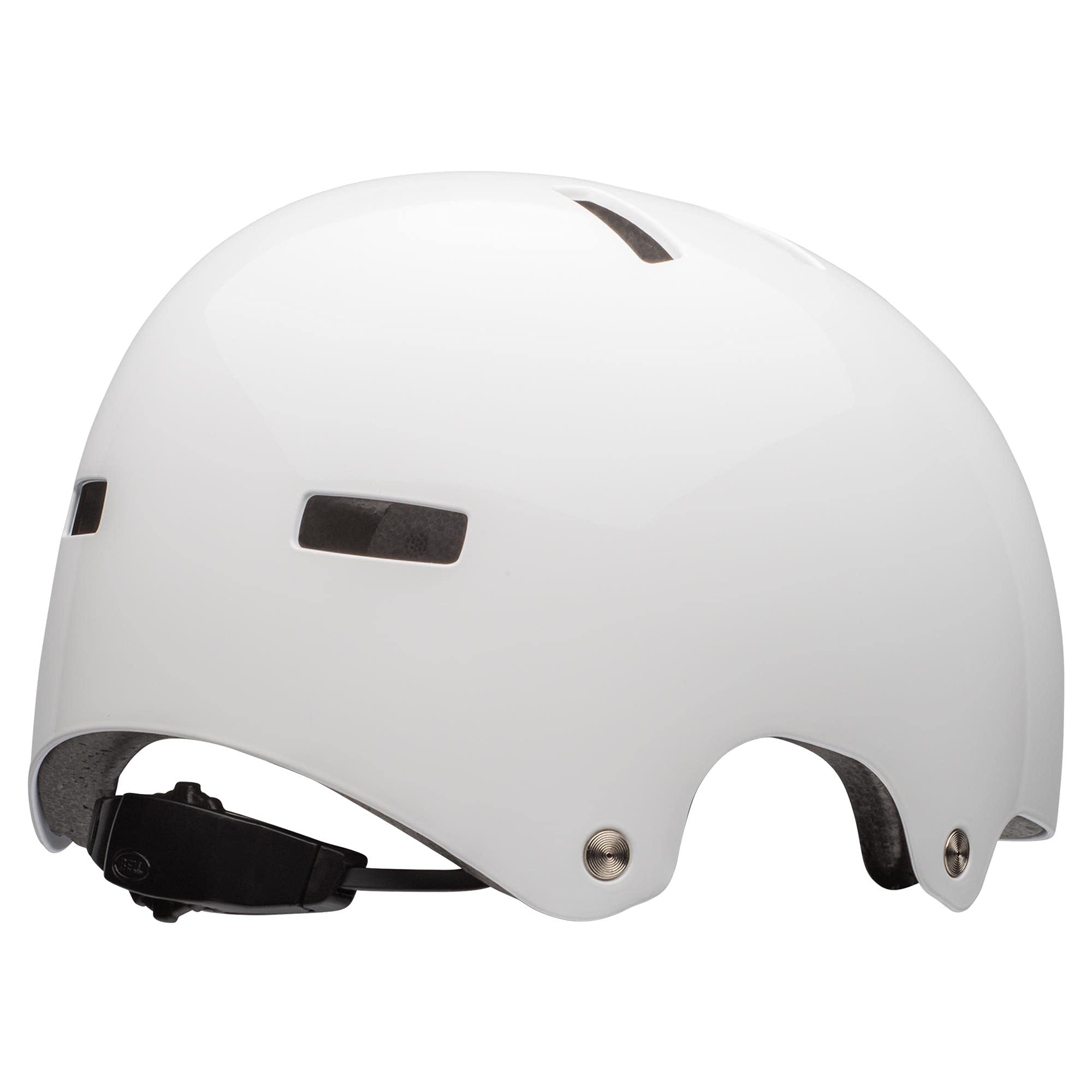 Bell - Local SOLID CE Helme - Erwachsene Unisex - Schutzausrüstung, Fahrradhelm, BMX-Helm, BMX-Schutzhelm, Weiß, M
