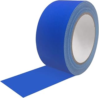 Daisypower Professional Gaffer Tape, 2 Inch X 30 Yards, Residue Free, Non-Reflective, Multipurpose, Heavy Duty Gaff Cloth Tape for Photography, Filming (Blue)