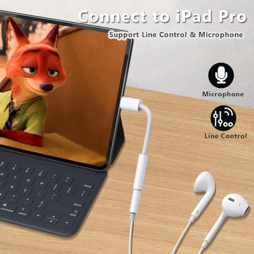 Image of RDG Apple-Original Type C To 3.5 Mm Headphone Audio Jack Adapter, USB C To Aux Connector Splitter, Earphone Converter Cable Only For iPhone 15, iPhone 16, Samsung Galaxy S24 /S23 /S22 /S21 /S20