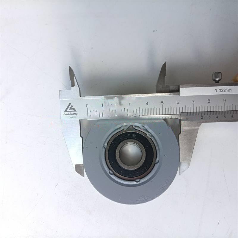 10PCS Lift Door Hanger Roller Use for 65x15x6202 65x15x6202 OD65mm W15mm Bearing 6202 U-Slot Elevator Parts