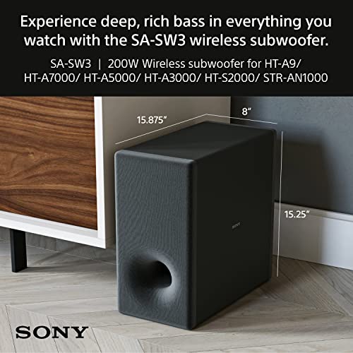Image of Sony HT-S2000 3.1ch Dolby Atmos Compact Soundbar Home Theatre System with Built in Subwoofer and Pow