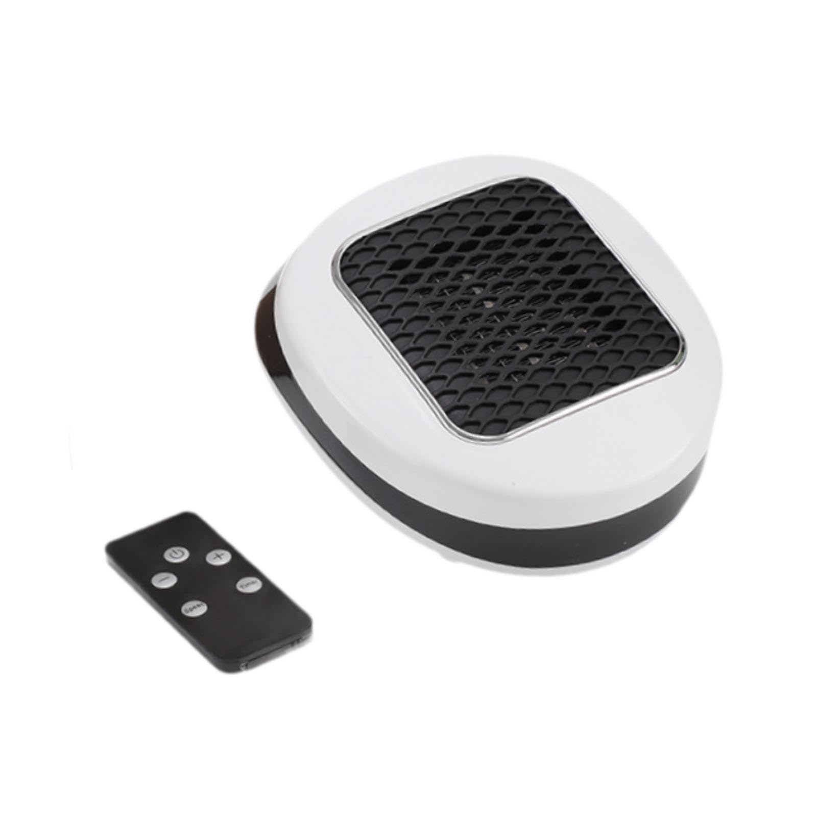 perfk Calentador de Ambiente de Calentamiento rápido, 600 W, Ahorra Espacio y es silencioso, Ideal para dormitorios, hogares y baños.