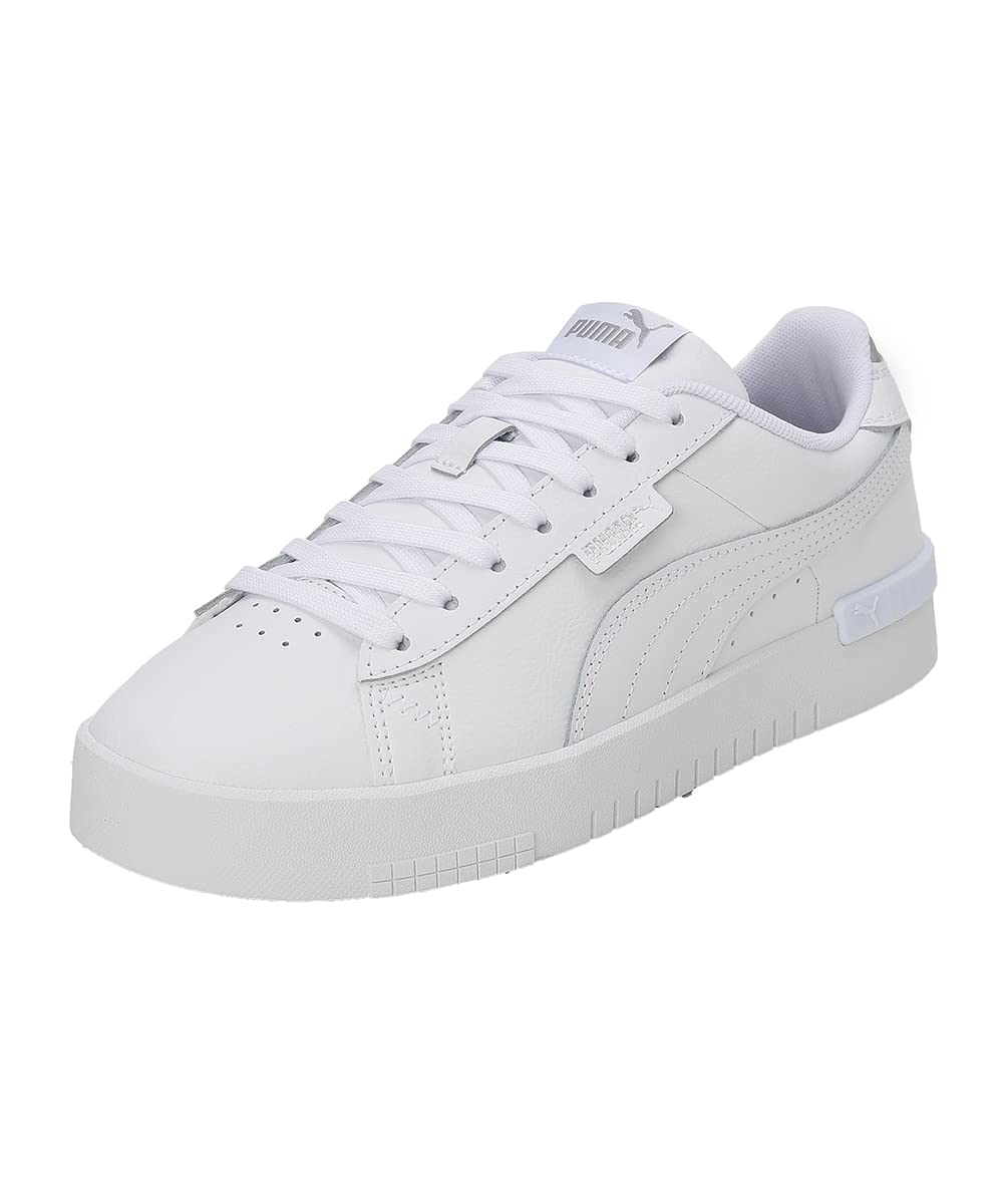 Womens Jada Renew White-White-Silver Sneaker - 4UK (38640101)-image-20