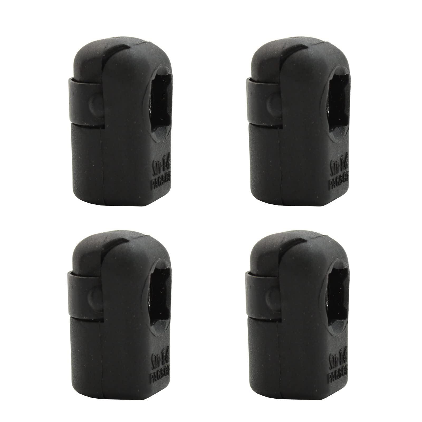 4pcs Puntone Gas Fine Raccordo Filettatura Femminile M8 Gas Primavera End Raccordo Connettore M8 Filettatura Femminile Ø10 Palla Pan