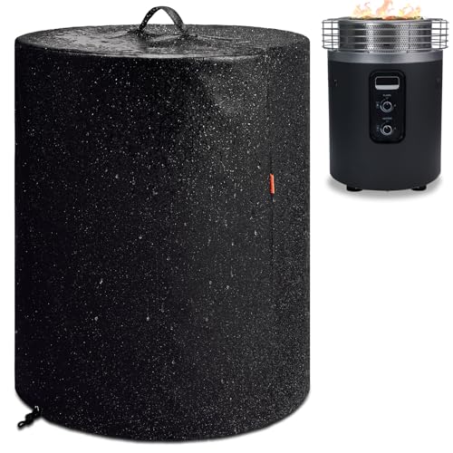 Fire Pit Cover for Ninja Fireside 360 Outdoor Heater & Fire Pit Waterproof and Windproof Firepit Accessories UV & Tear Resistant (Cover Only)