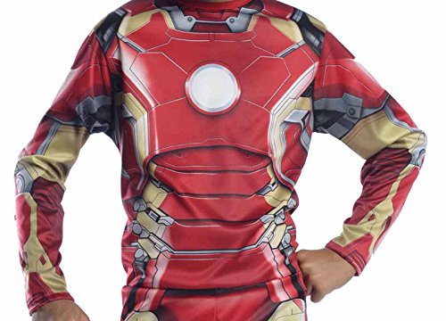 Rubie's IT620435-M - Iron Man Avengers 2 Costume, con Guanti, in Scatola, Taglia M