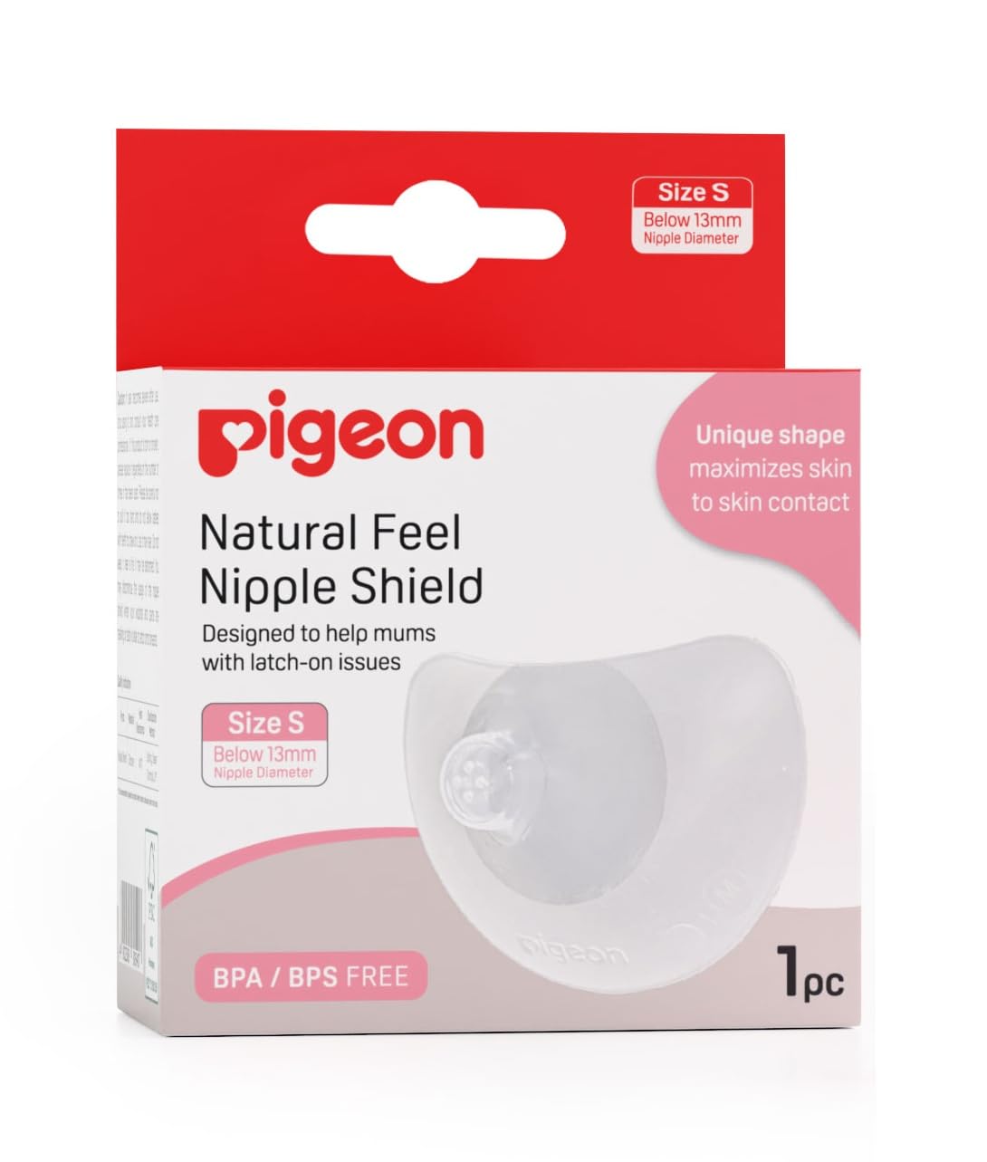 Pigeon Natural Feel Silicone Nipple Shield Size-1 Ultra Soft,Unique Butterfly Shape,Nipple Diametre Below 13mm-image-20