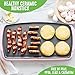 GreenLife 20” Extra Large Electric Griddle, Non-Toxic PFAS-Free Ceramic Nonstick, Temperature Control, Quick Even Heating, Removable Drip Tray, Pancakes, Eggs, Sausage, Easy Clean, Pink