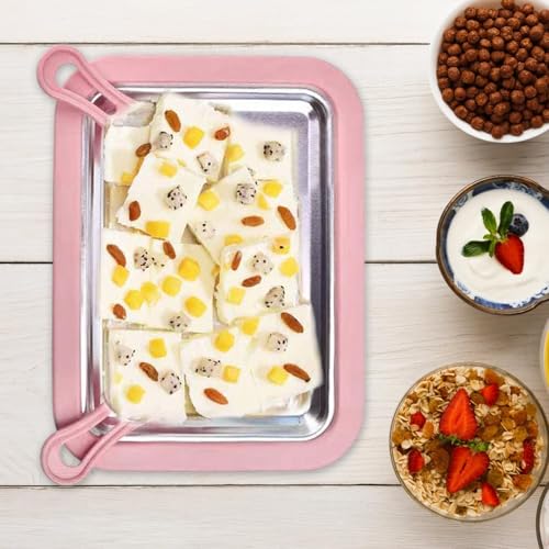 Eismaschine | Soft-Serve Maker | Joghurtbereiter | Gelato Soft Serve Freezing Joghurt Maker Eismaschine hausgemachtes für Spaß Eltern-Kind-Aktivitäten für Familien – Bild 5