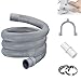 Tuyau de Vidange pour Machine à Laver,Tuyau de Machine à Laver,Rallonge de Tuyau,Flexible D'évacuation Universel,Rallonge de Tuyau de Vidange pour Tuyau, Tuyau D'évacuation D'eau. (3m)