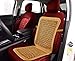 Zento Deals Natural-Wood Beaded Seat Cover with high Ventilation (Natural wood1)