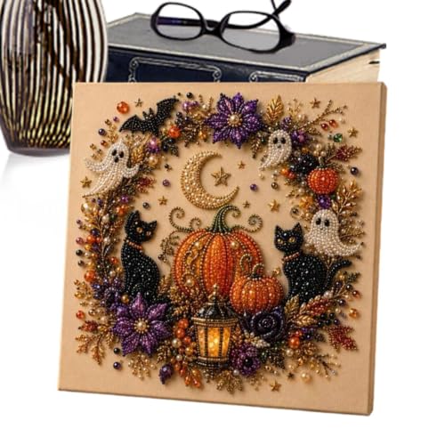 Kit de arte con perlas de Halloween para divertidas actividades familiares DIY