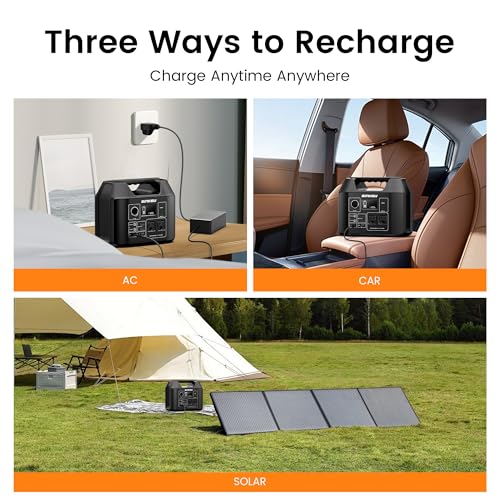 SinKeu Portable Power Station 80000mAh,256Wh LiFePO4 Battery Backup,300W AC Outlets, Power Bank for Hurricane Emergency Outdoor Camping RVs Home 5 AI VOLT Generator Website 51y584modJL. SL500 AI VOLT Generator Website