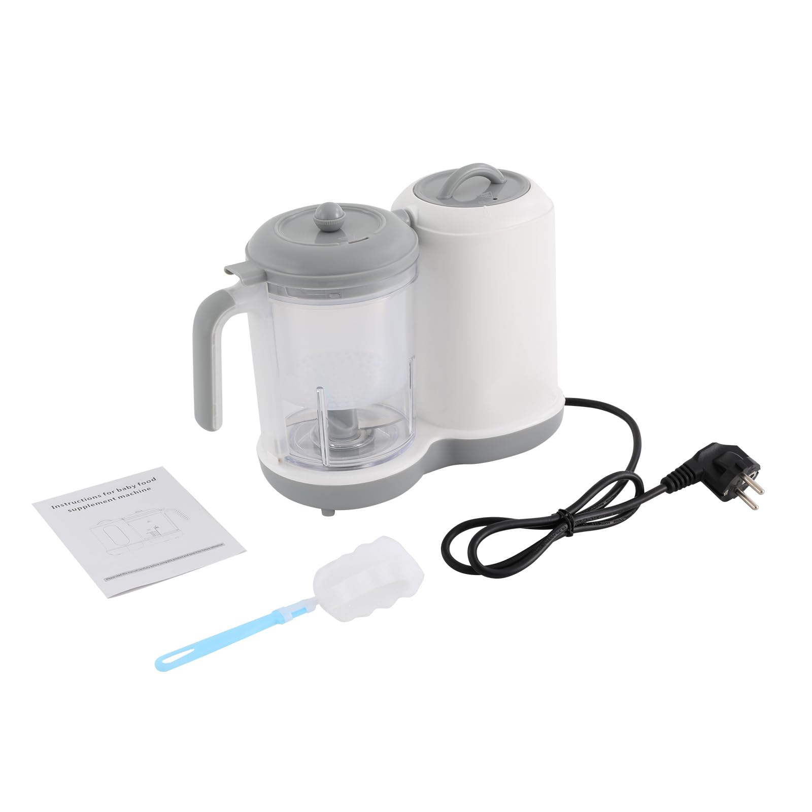 Robot de cuisine pour bébé - 450 W - Avec fonctions cuisson à la vapeur, mélange et chauffage - 50 à 400 ml - Pour la préparation des légumes, des fruits, de la viande