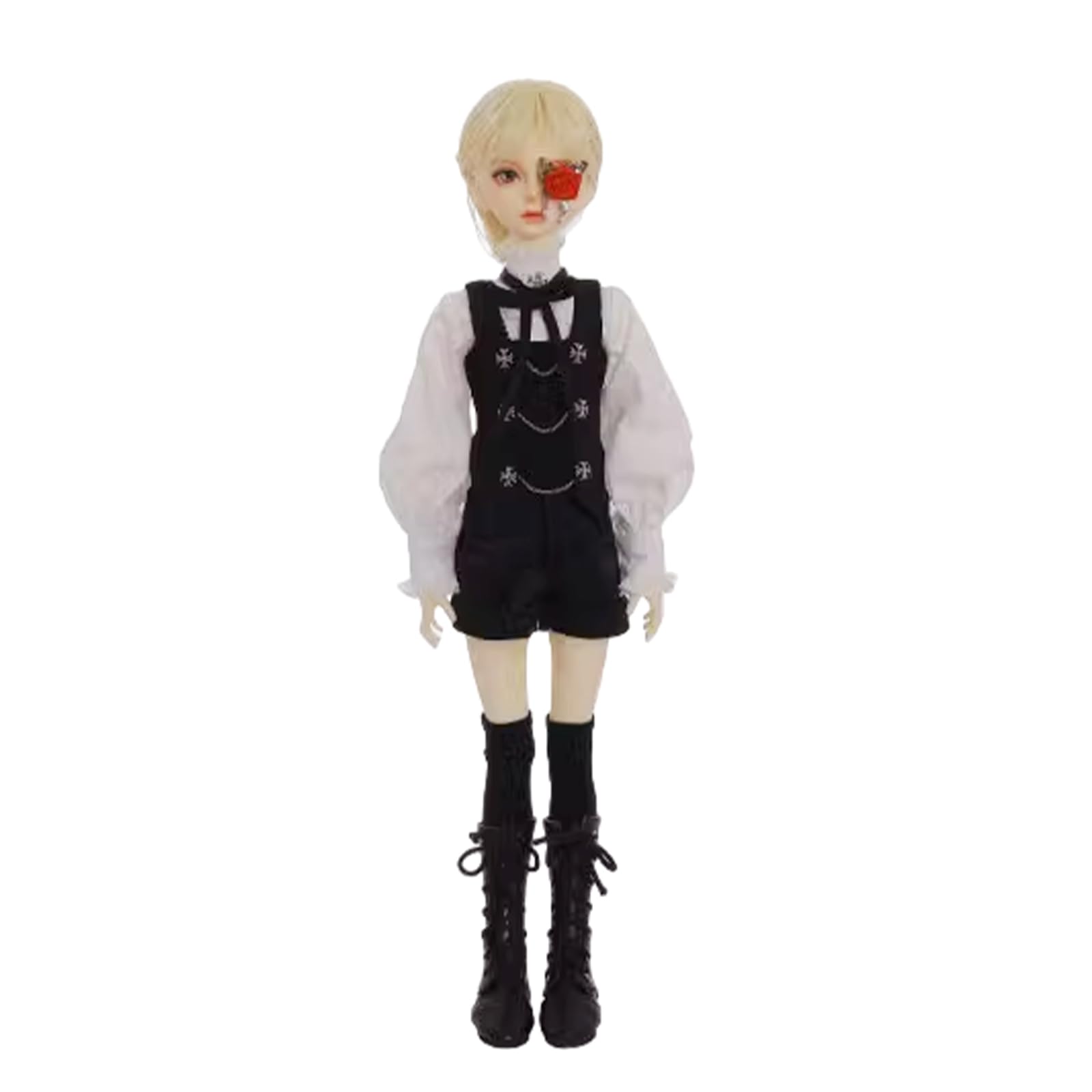 CALEMBOU BJD Dolls with Clothes, 17.5-inch Euro-American Style Ball Jointed Doll, 1/4 Cute Collectable Anime Figure Dress Up Doll for Gifts (Gem-45cm)