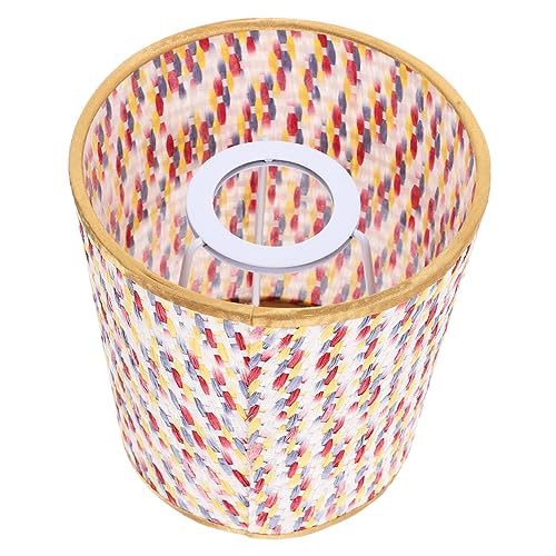 Woven Cone Lampshade Replacement for Home Hotel and Bar Lightweight Easy Installation Rustic Farmhouse Style Art Design