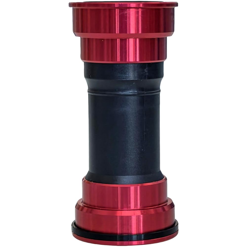 Press-Fit - Movimento centrale cavo per telai BB92 (larghezza 86-92 mm, diametro interno 41 mm), compatibile con assi a manovella da 24 mm, cuscinetti sigillati in lega di alluminio e