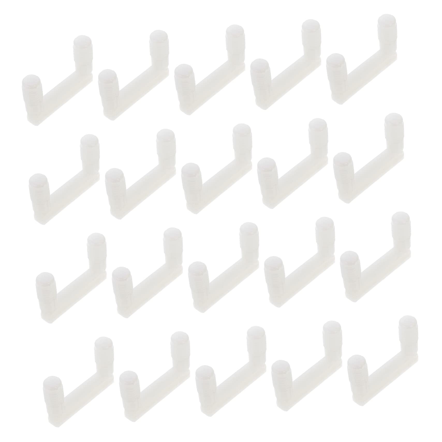 50Pcs U Shape Quick Connector Bracket Lightweight Furniture Assembly Tool for Home Professional Use Strong Bearing Capacity for Reliable Connection