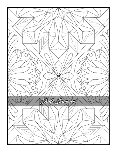 100 Amazing Patterns: An Adult Coloring Book with Fun, Easy, and Relaxing Coloring Pages - Image 26