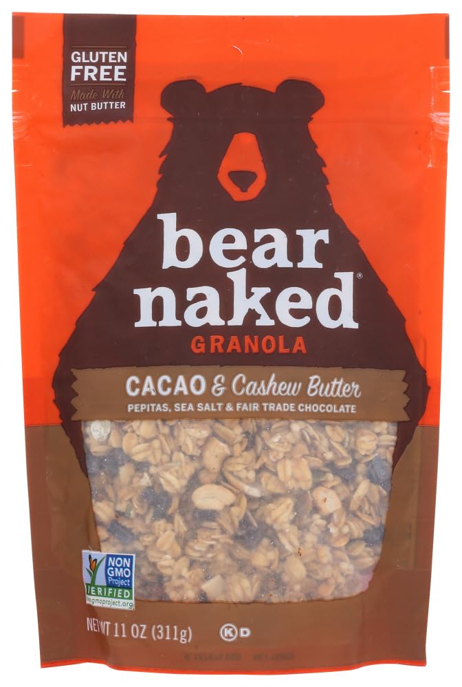 Bear Naked Cacao & Cashew Butter Soft Baked Granola 11oz ( 2 pack)