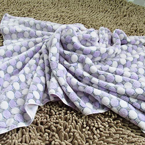 Couverture pour chien chat lit doux flanelle coussin 80x60cm - 5