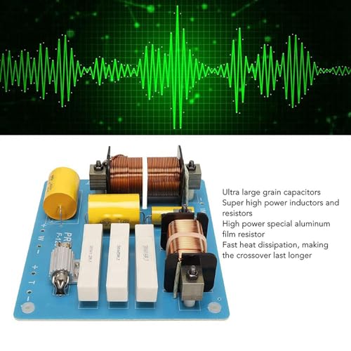 Diviseur de fréquence 2 voies pour haut-parleur de conférence 800W filtre audio passif