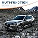 FengYu Lockable Roof Rack Cross Bars 260lbs Compatible with Mazda CX5 CX-5 2017 2018 2019 2020 2021 2022 2023 2024 2025,CX 5 Heavy Duty Aluminum Crossbars Rooftop Roof Rails Black Cargo Luggage