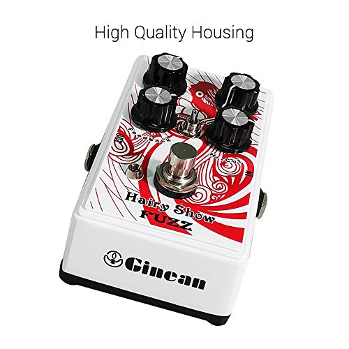 Fesjoy Guitare électrique, Pédale d’effet Guitare Fuzz pour Instrument à Cordes Basse Guitare électrique - Les Beatles, Paul McCartney, John Lennon, RIngo Starr, George Harrison Fesjoy Guitare électrique, Pédale d'effet Guitare Fuzz pour Instrument à Cordes Basse Guitare électrique – Image 3