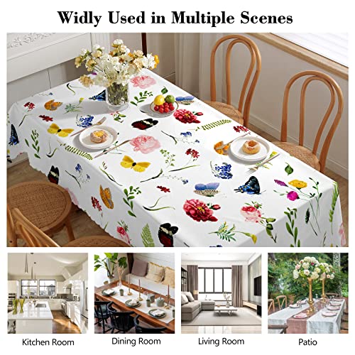 iEvery Floral Tablecloth Wipe Clean Rectangular - Image 3