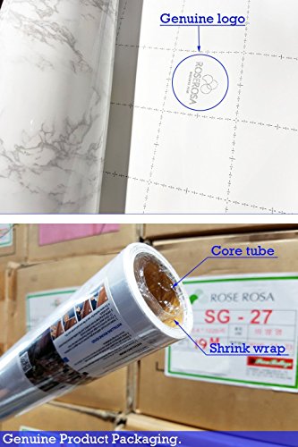 image for ROSEROSA Peel and Stick PVC Faux Marble Self-Adhesive Wallpaper Coveri