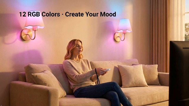 Image of ADISUN Battery Operated Wall Sconce Set of 2, Gold Wall Lamps Rechargeable Bulbs for Living Room, Cream Rattan Shade, Wireless Wall Lights for Bedroom Living Room Hallway Kitchen(2 Bulbs Included)