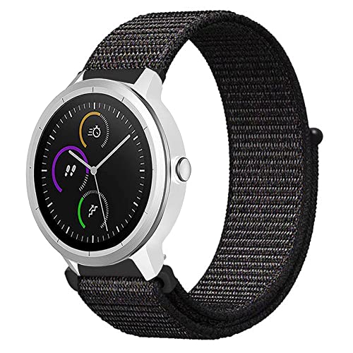 Niboow 20mm Strap for Garmin Vivoactive 6/Vivoactive 5/Vivoactive 3 music/Forerunner 165 Music